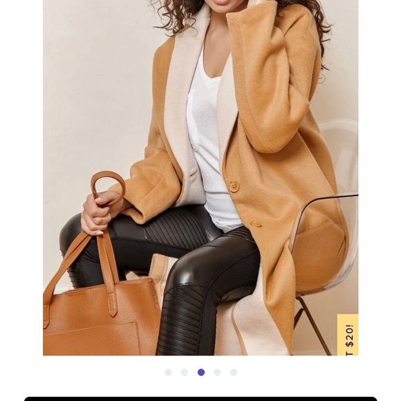 Lulus Coffee Talk Wool Coat - Picture 3 of 5